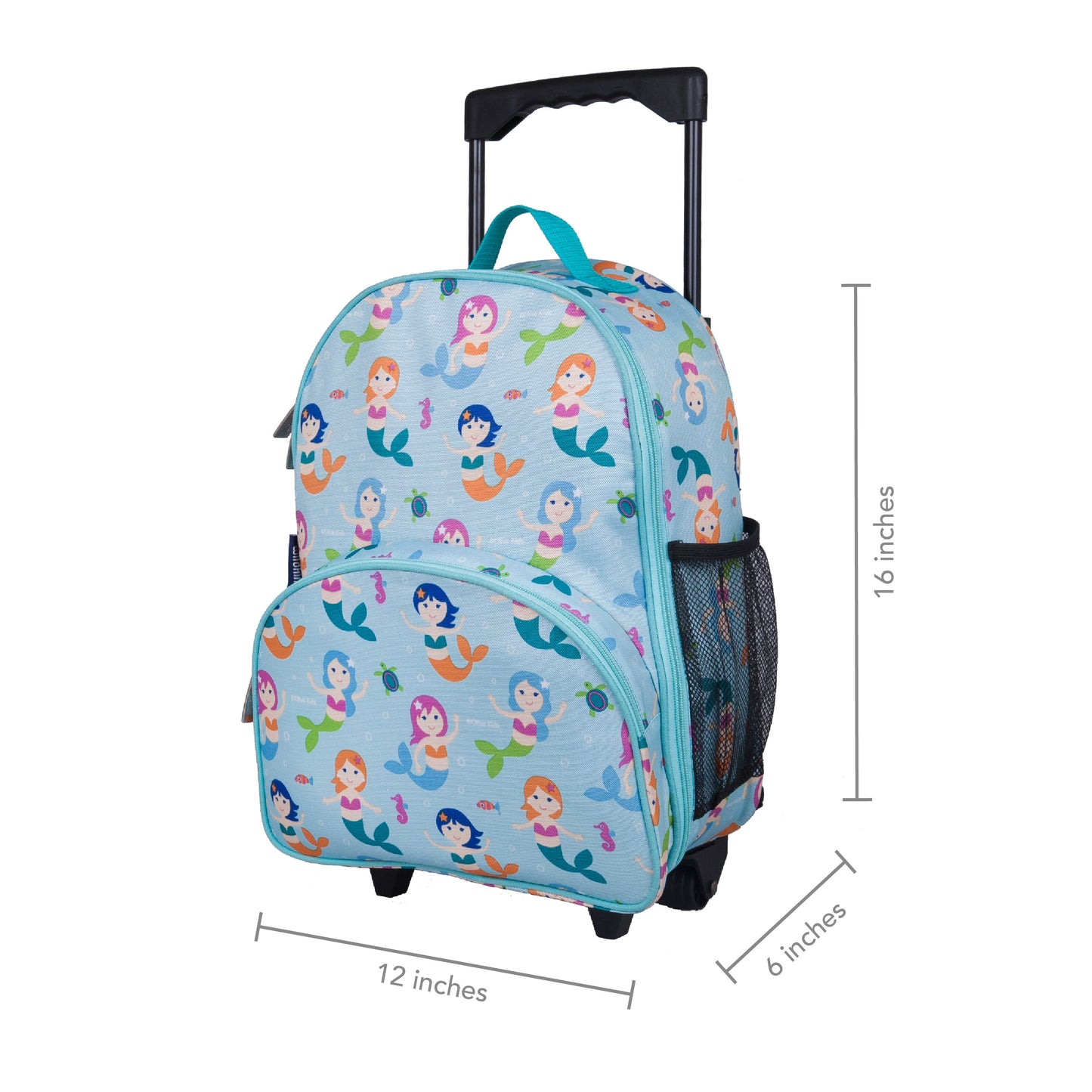 Wildkin Kids Rolling Luggage Under-seat Carry-on 16" Age:3-10