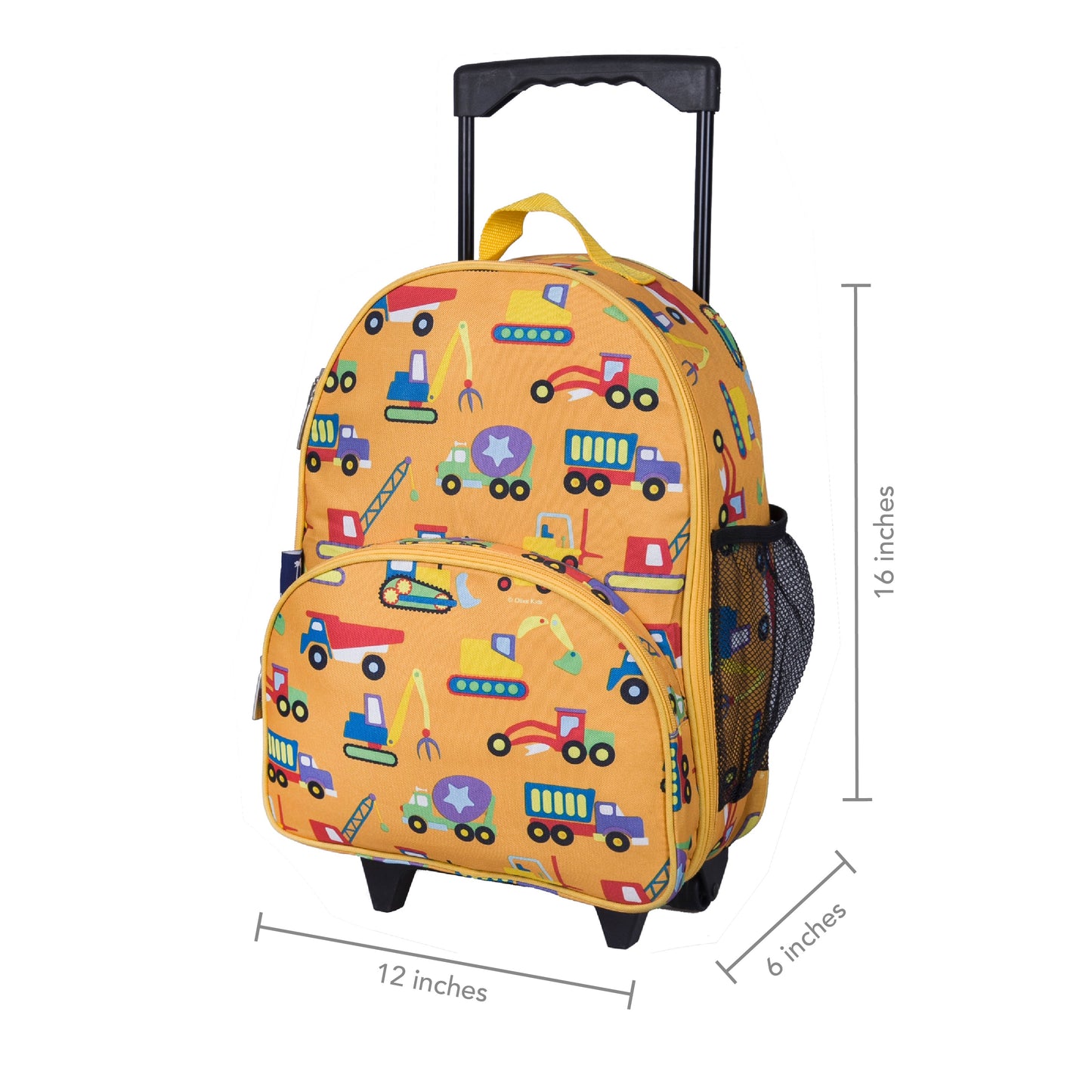 Wildkin Kids Rolling Luggage Under-seat Carry-on 16"