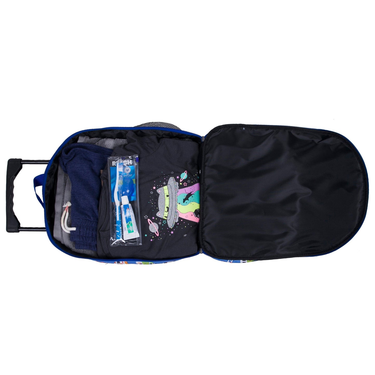 Wildkin Kids Rolling Luggage Under-seat Carry-on 16"