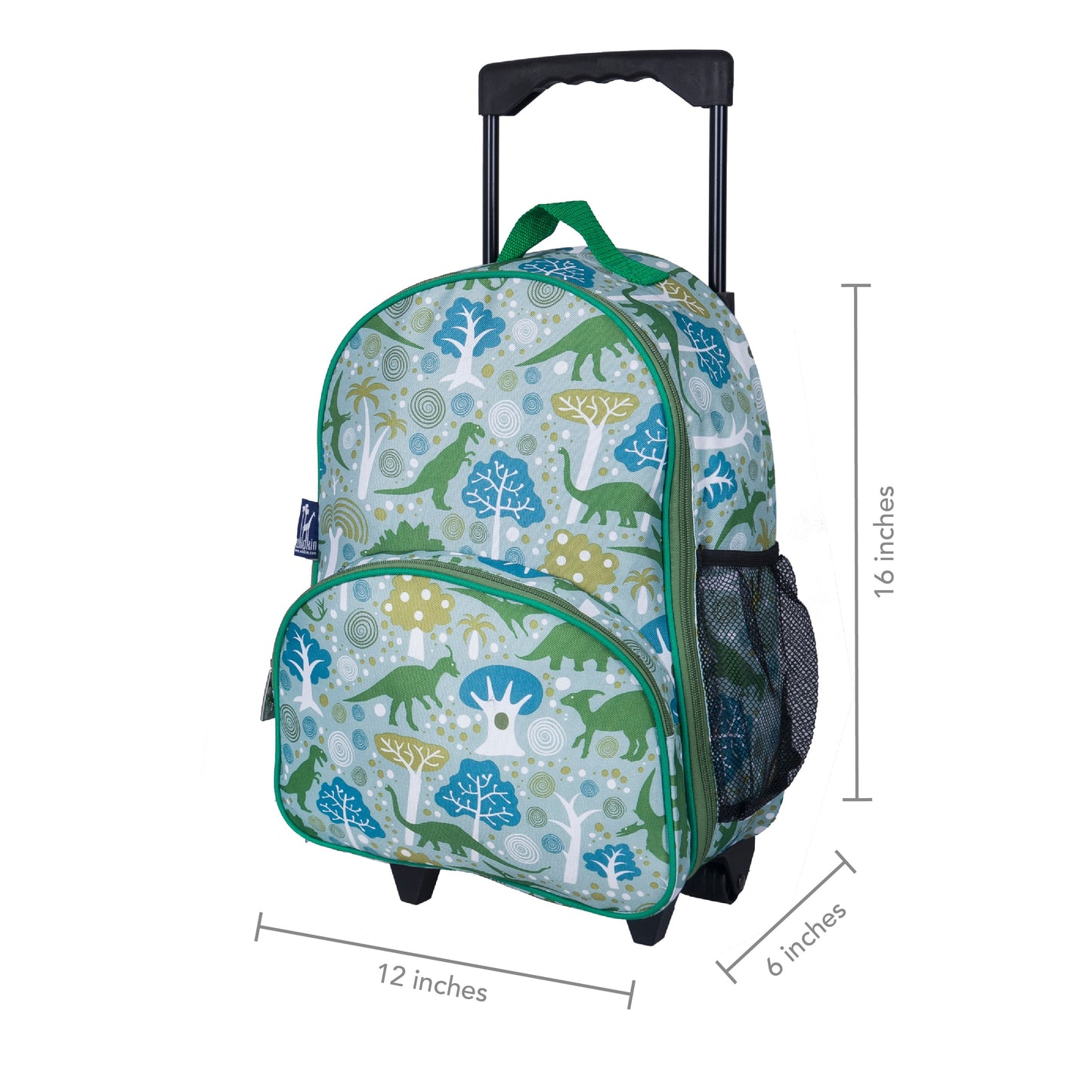 Wildkin Kids Rolling Luggage Under-seat Carry-on 16"