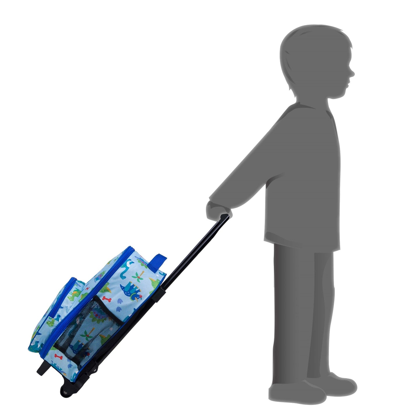 Wildkin Kids Rolling Luggage Under-seat Carry-on 16"