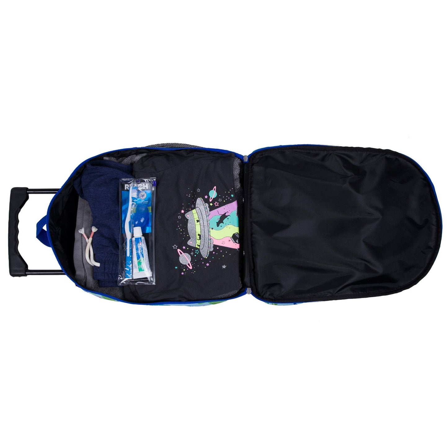 Wildkin Kids Rolling Luggage Under-seat Carry-on 16"