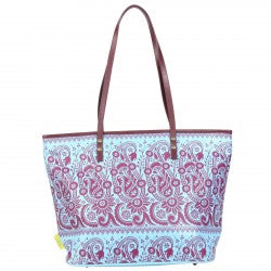 Amy Butler Sweet Bliss Vegan Pleather Carry All Tote Bag