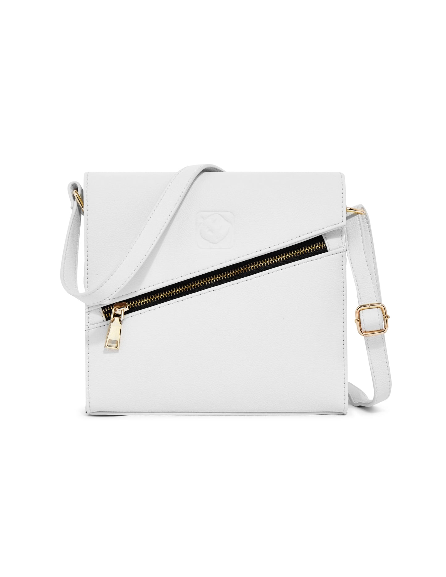 White Rhino Cashew Signature Vegan Shoulder Bag