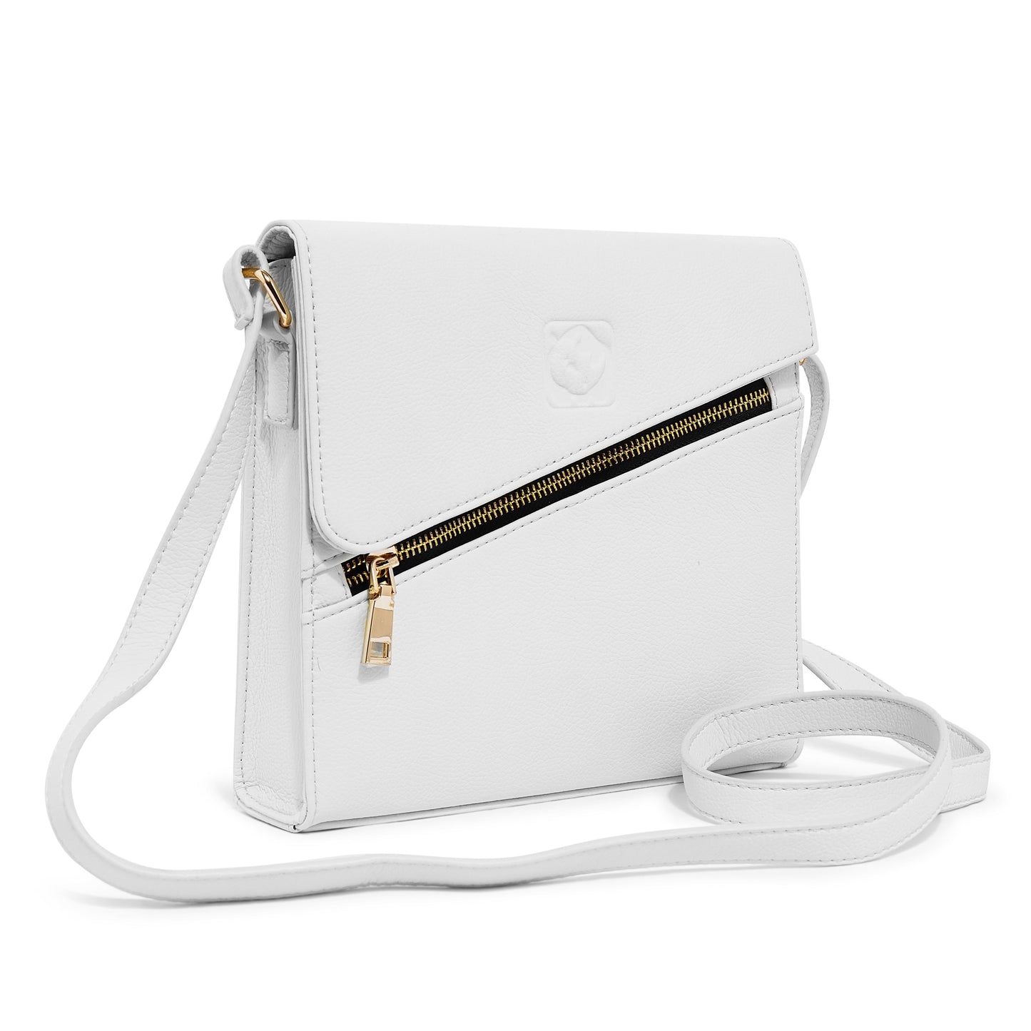 White Rhino Cashew Signature Vegan Shoulder Bag