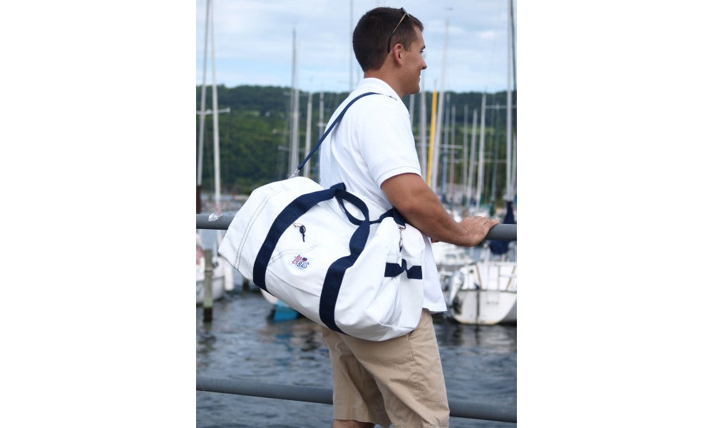 SailorBags Newport Large Square Weekend Travel Duffel