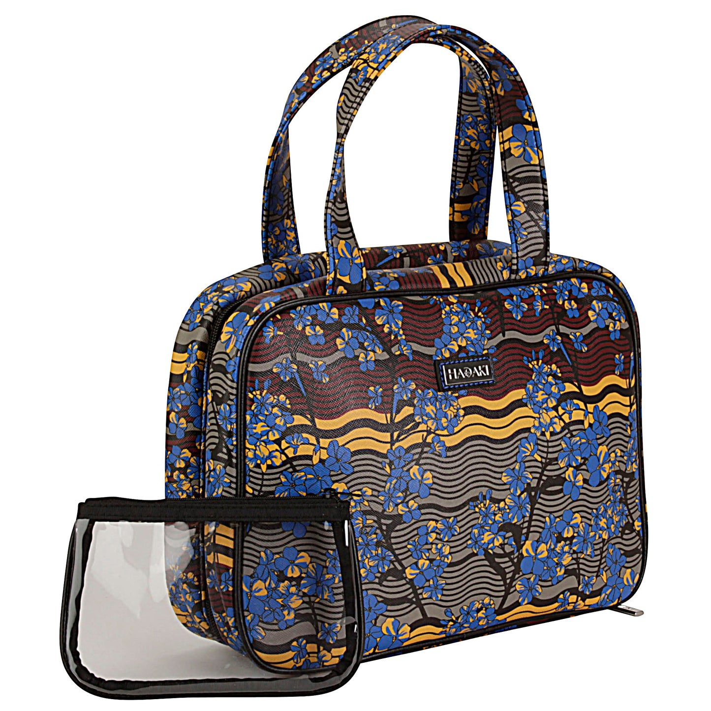 Hadaki Vegan Makeup Case Pod with 2 Compartments