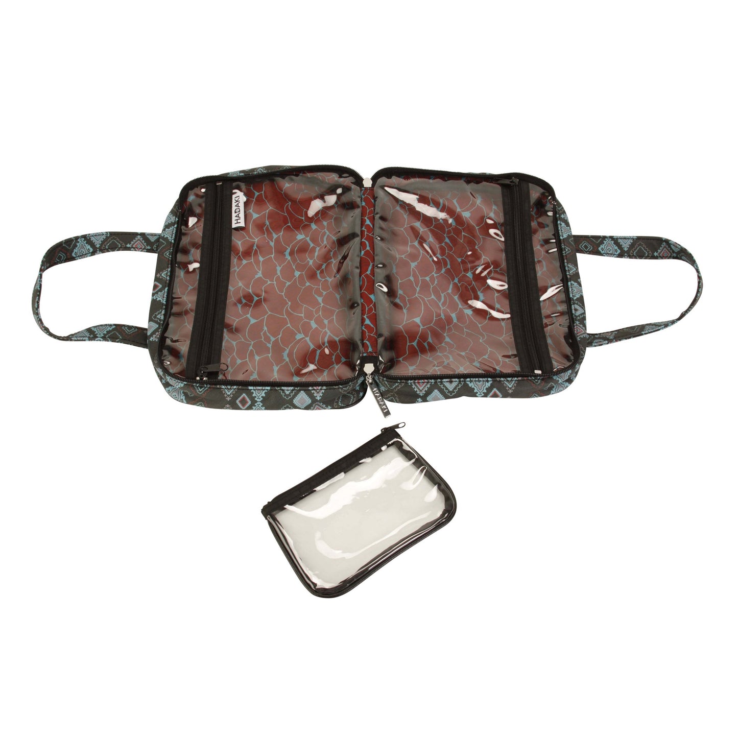 Hadaki Vegan Makeup Case Pod with 2 Compartments