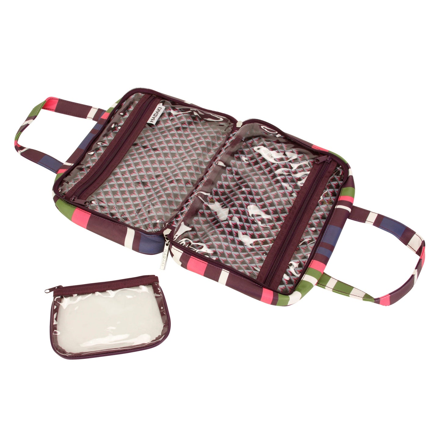Hadaki Vegan Makeup Case Pod with 2 Compartments