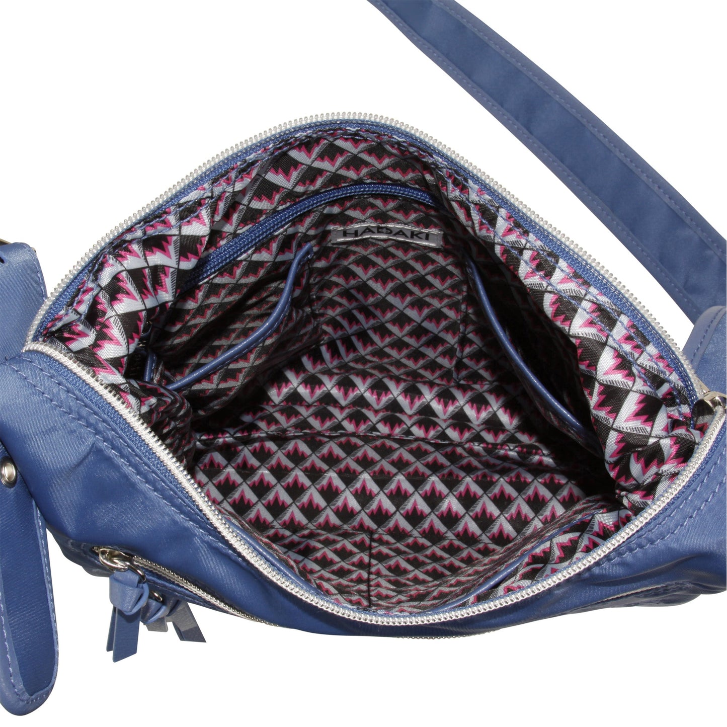 Hadaki Vegan Nylon Millipede Tote Crossbody Bag