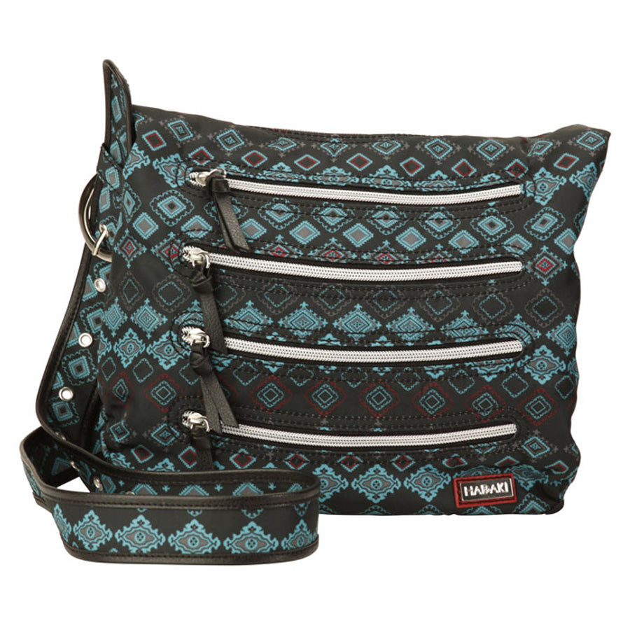 Hadaki Vegan Nylon Millipede Tote Crossbody Bag