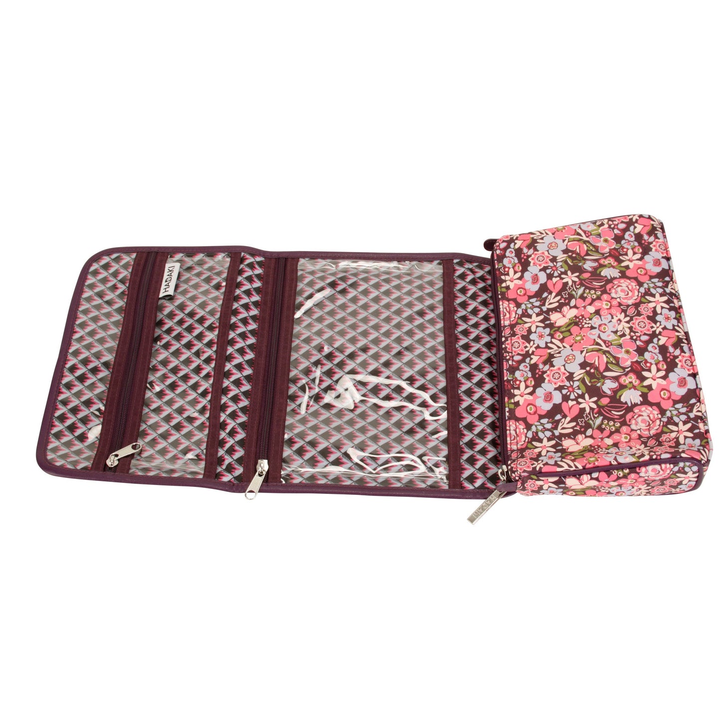 Hadaki Eco-friendly& Vegan Travel Hanging Toiletry Makeup Pod Roll-Up