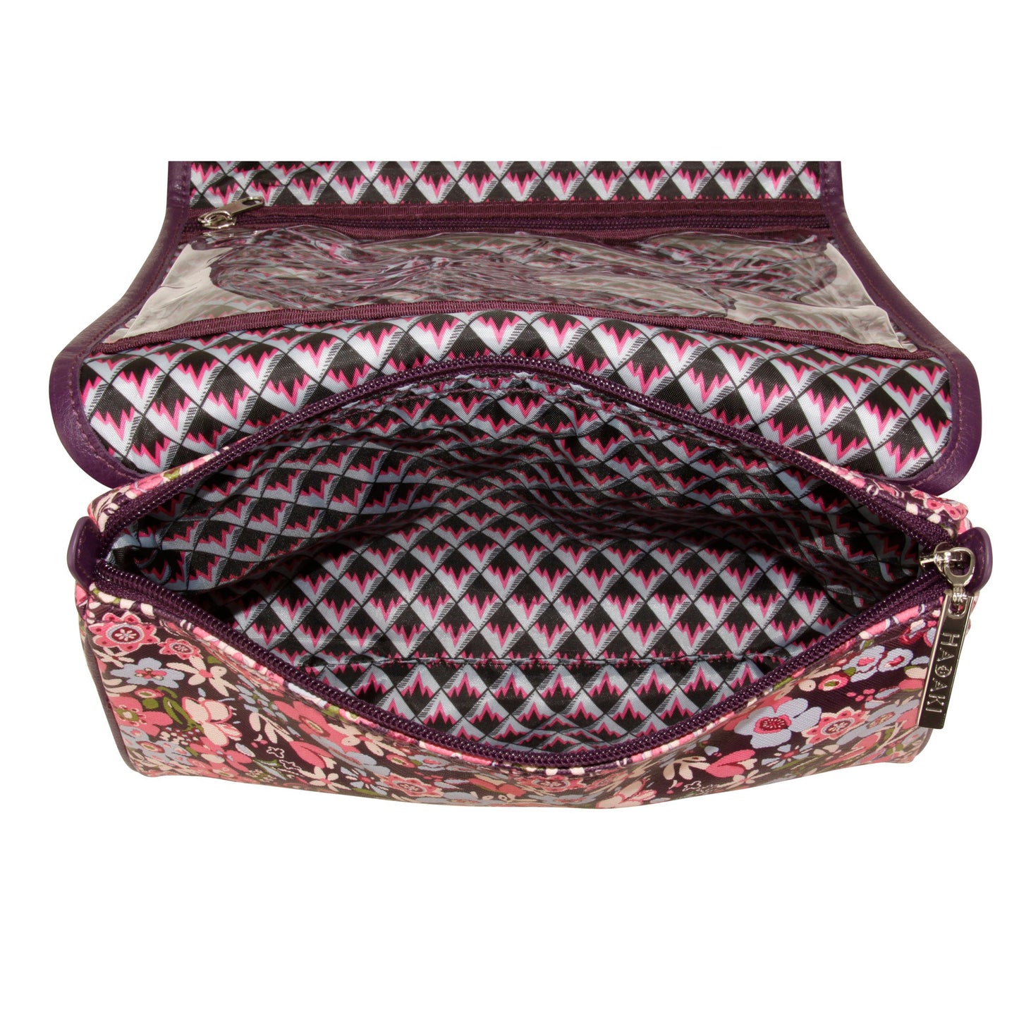 Hadaki Eco-friendly& Vegan Travel Hanging Toiletry Makeup Pod Roll-Up