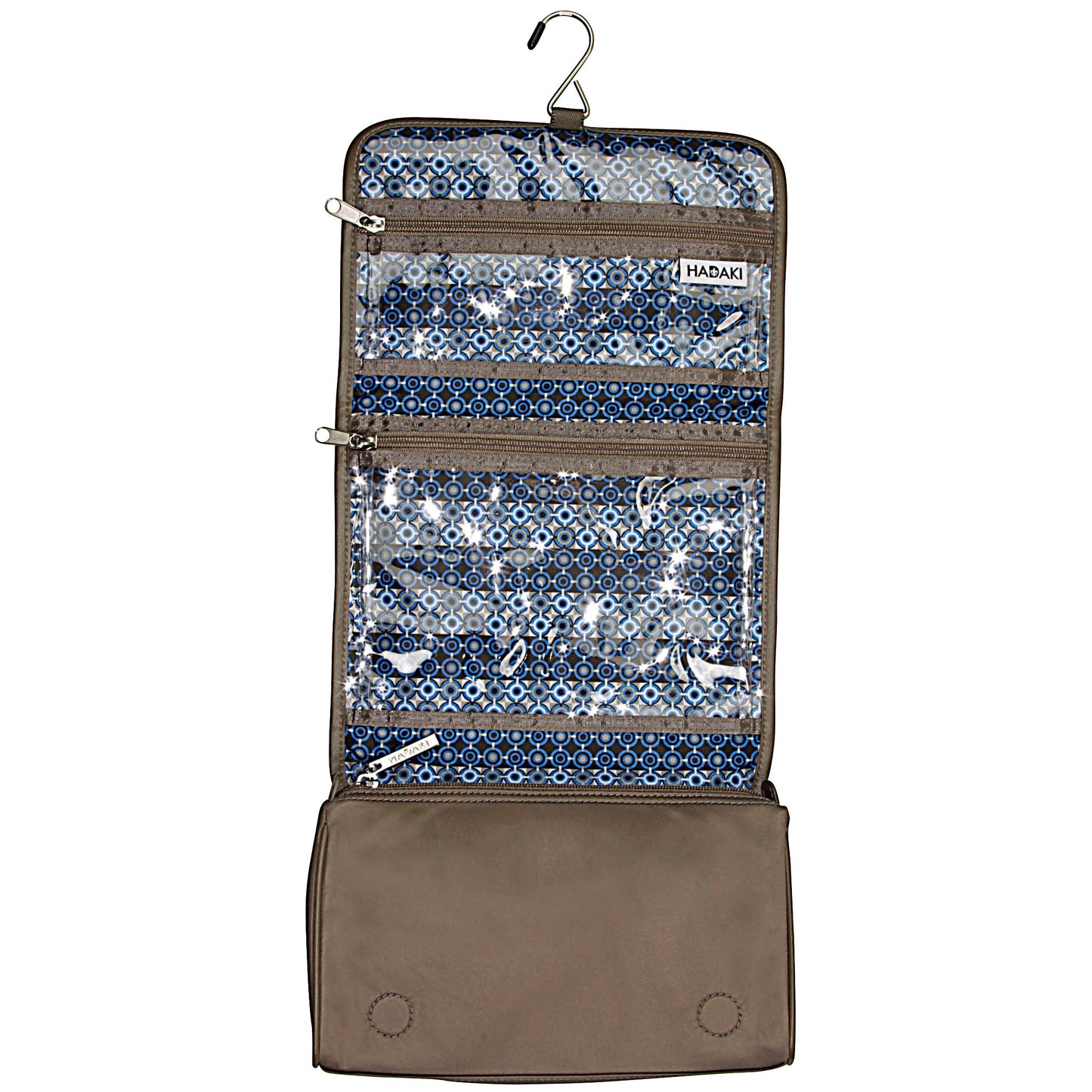Hadaki Eco-friendly& Vegan Travel Hanging Toiletry Makeup Pod Roll-Up