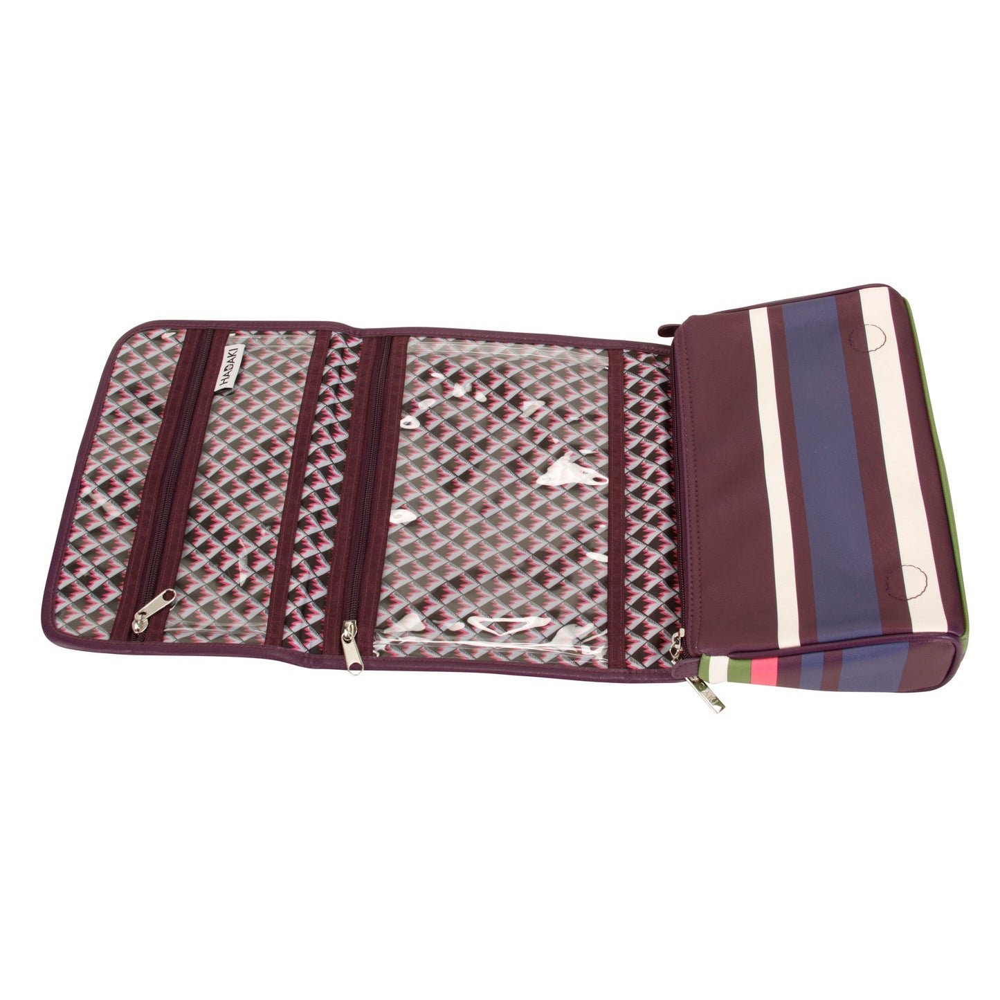 Hadaki Eco-friendly& Vegan Travel Hanging Toiletry Makeup Pod Roll-Up