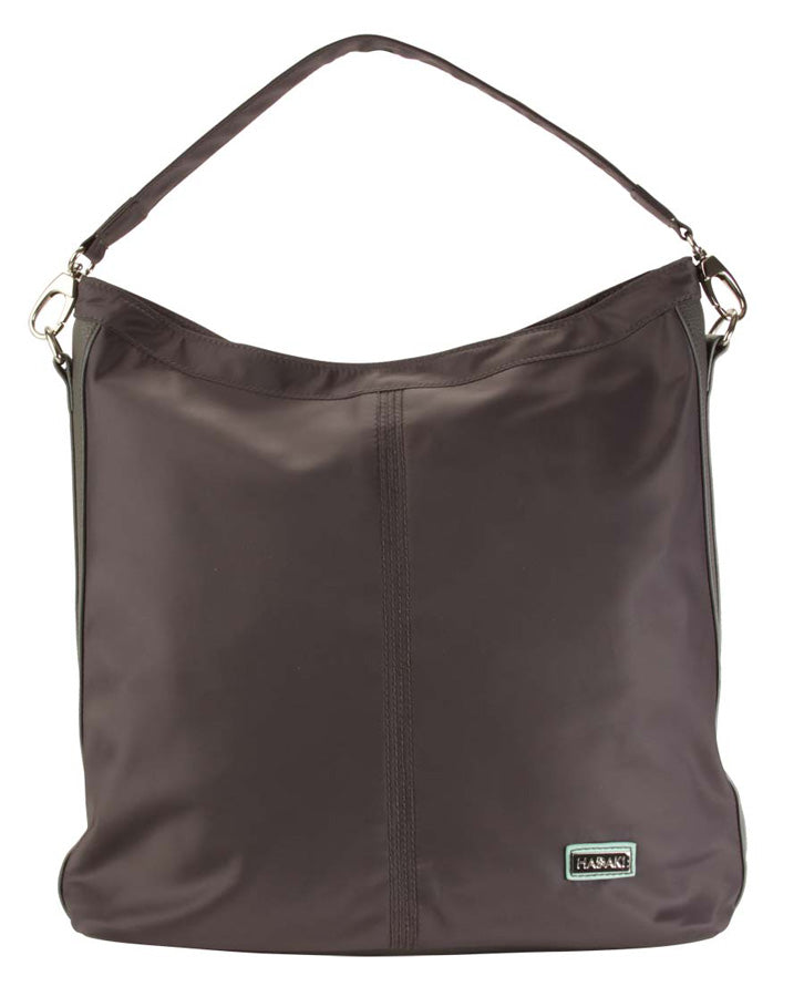 Hadaki Vegan Eco Friendly Skinny Nylon Shoulder Tote