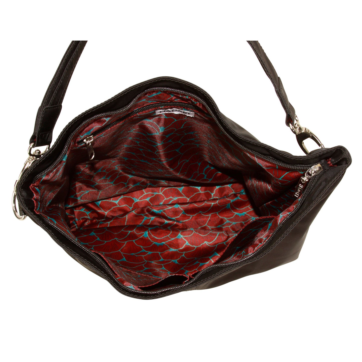 Hadaki Vegan Eco Friendly Skinny Nylon Shoulder Tote
