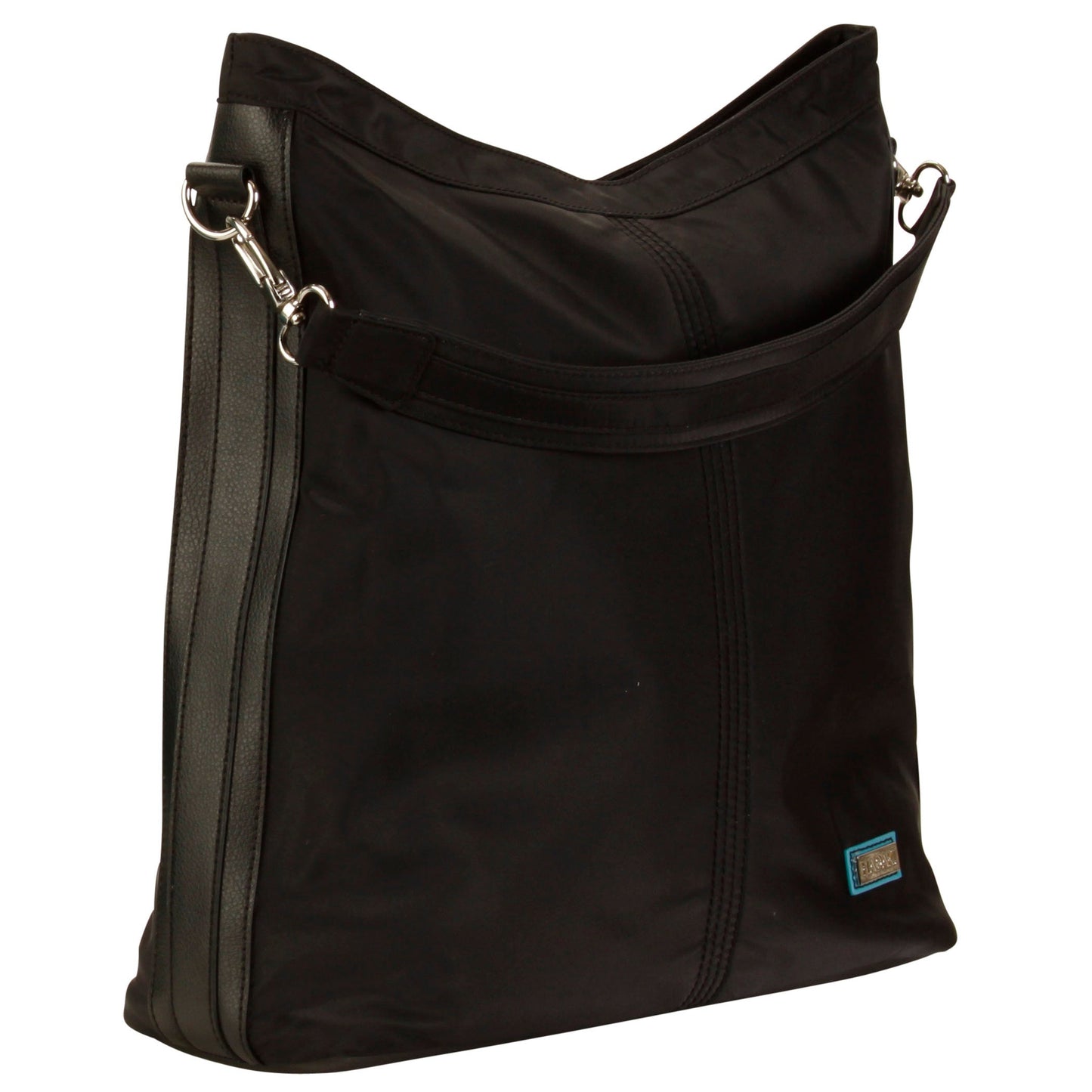 Hadaki Vegan Eco Friendly Skinny Nylon Shoulder Tote