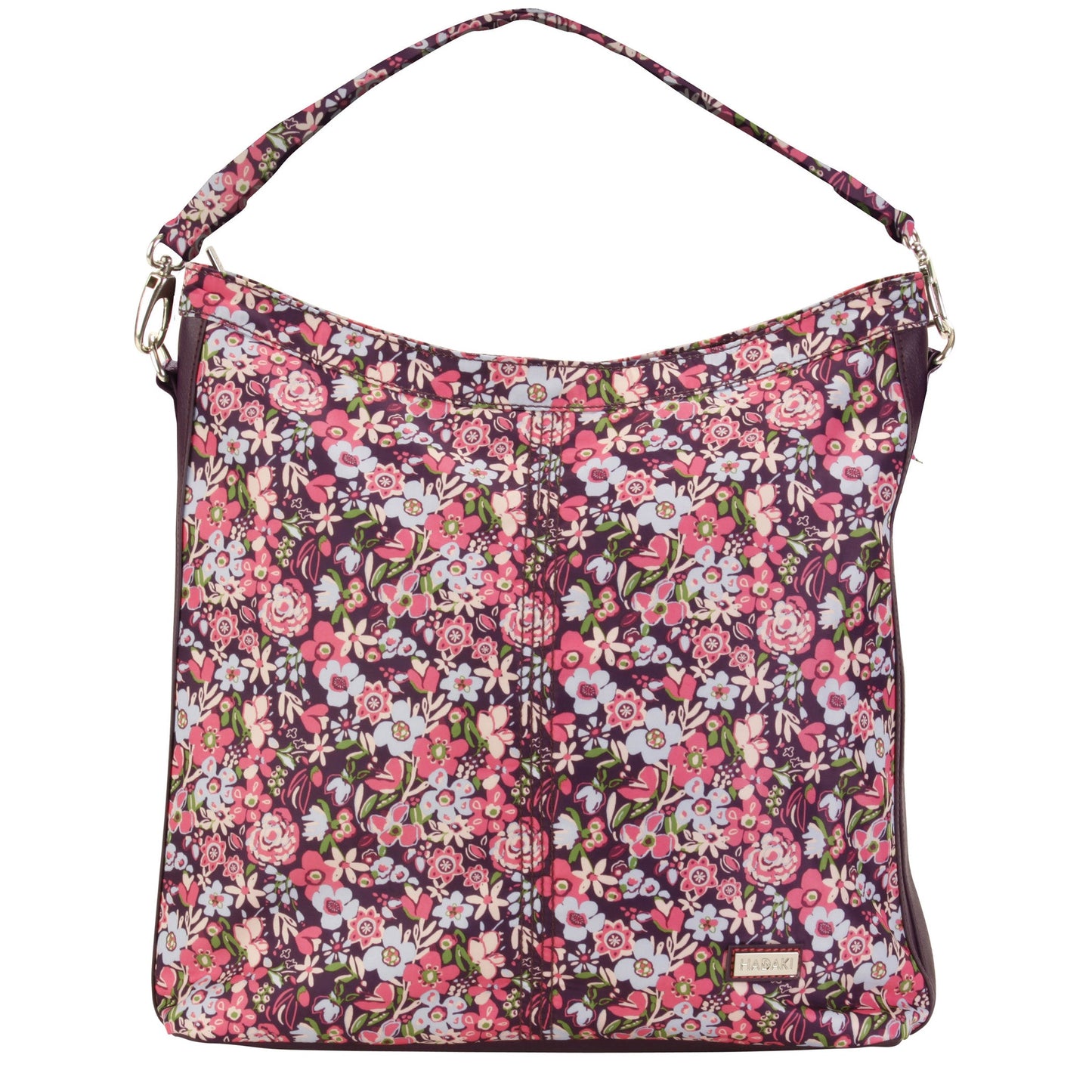 Hadaki Vegan Eco Friendly Skinny Nylon Shoulder Tote
