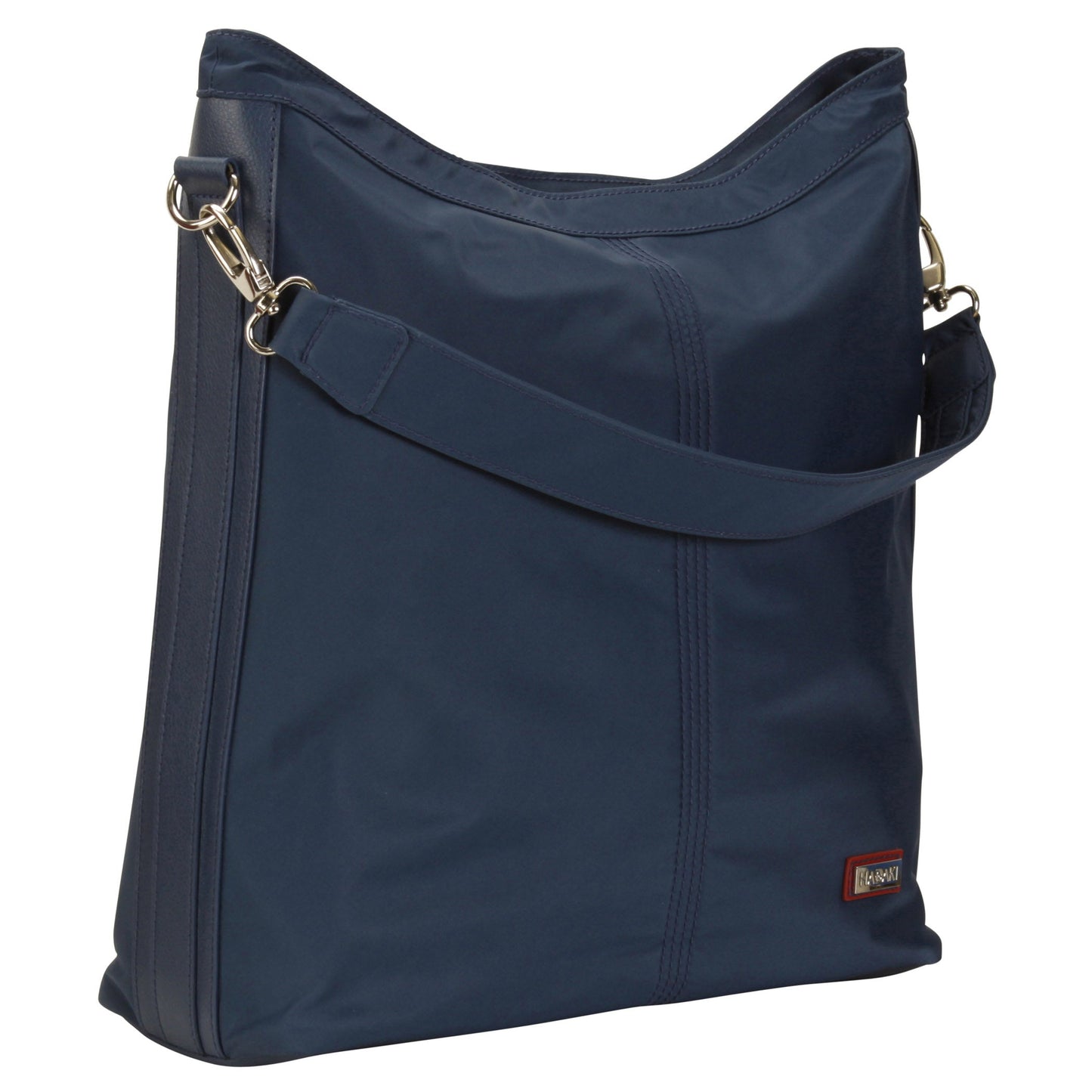Hadaki Vegan Eco Friendly Skinny Nylon Shoulder Tote