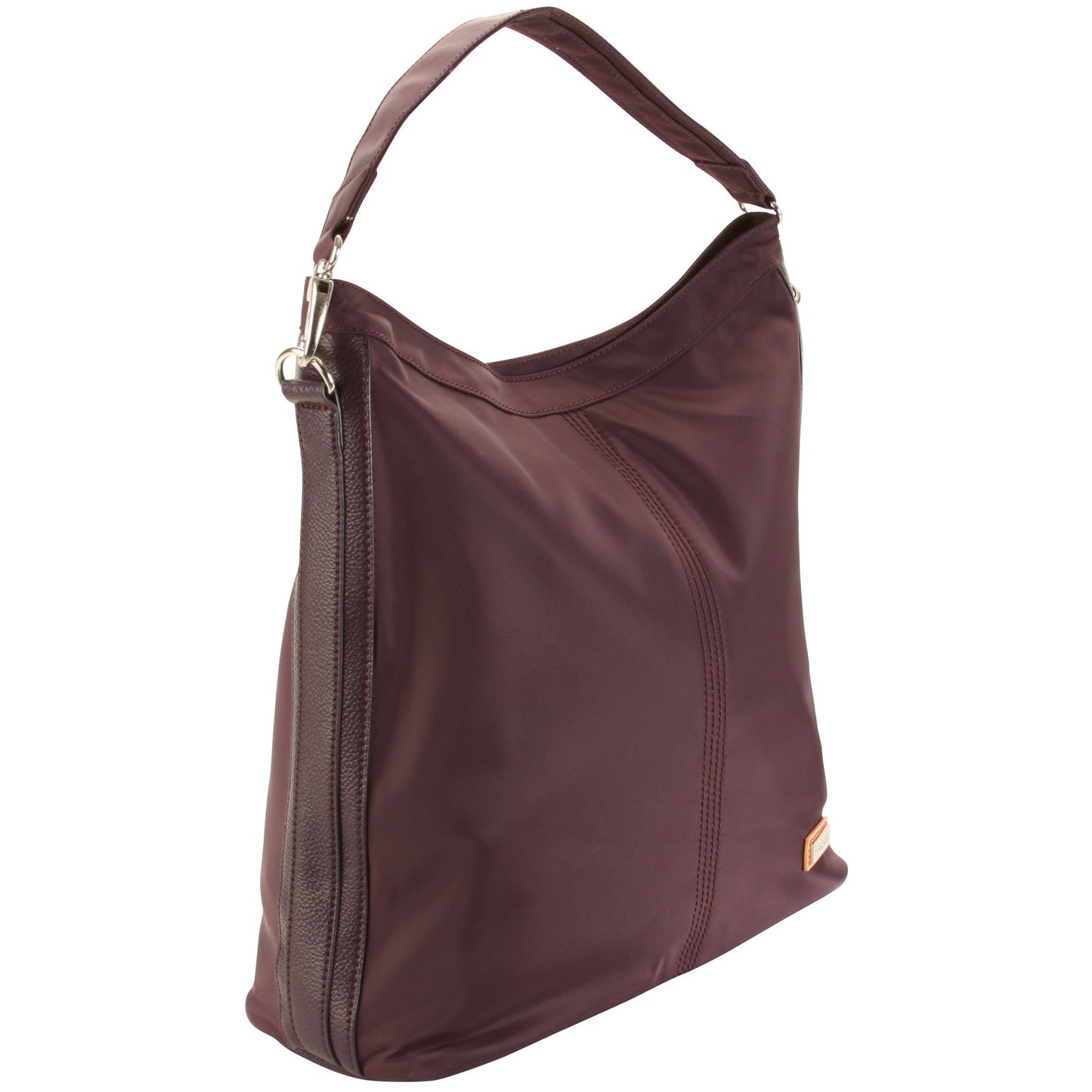 Hadaki Vegan Eco Friendly Skinny Nylon Shoulder Tote