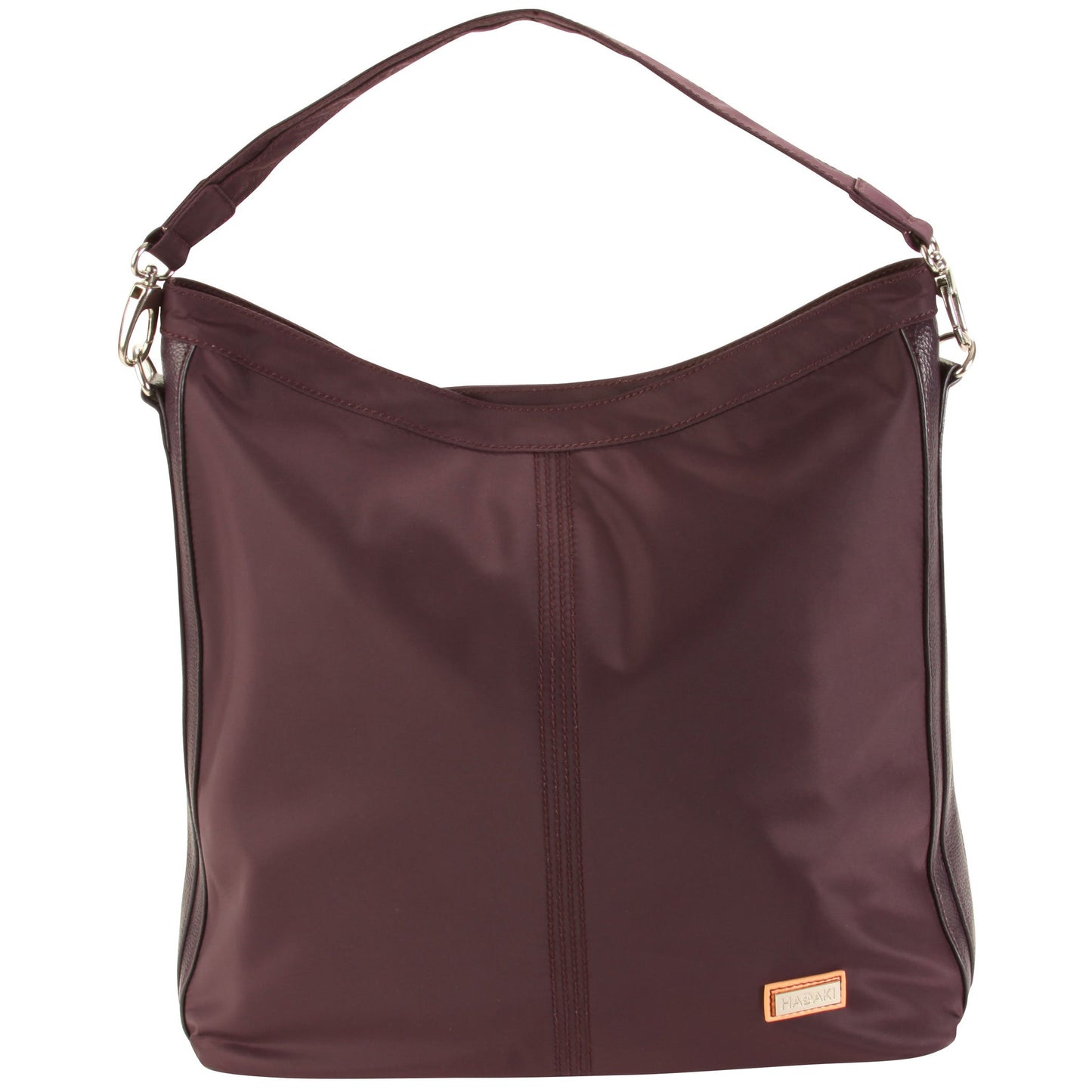 Hadaki Vegan Eco Friendly Skinny Nylon Shoulder Tote