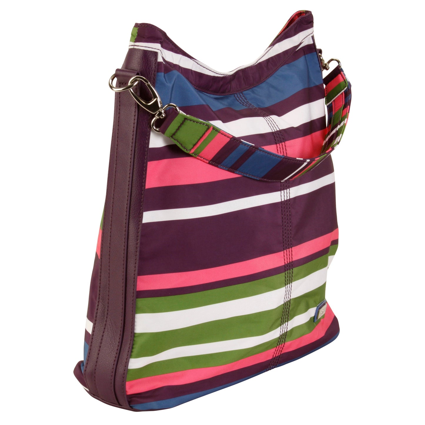 Hadaki Vegan Eco Friendly Skinny Nylon Shoulder Tote