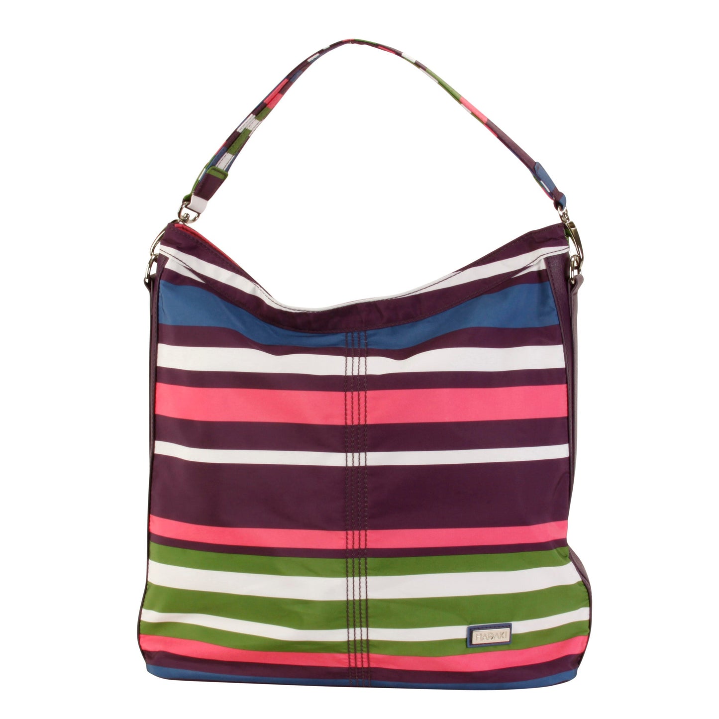 Hadaki Vegan Eco Friendly Skinny Nylon Shoulder Tote