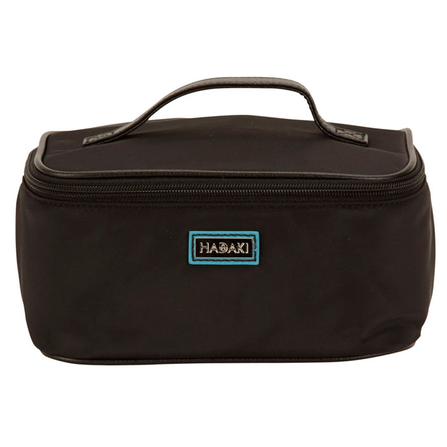 Hadaki Eco-friendly Vegan Leather Train Case Travel Organizer Cosmetic Case
