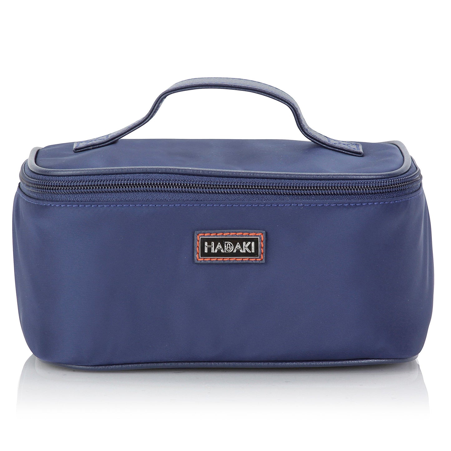 Hadaki Eco-friendly Vegan Leather Train Case Travel Organizer Cosmetic Case