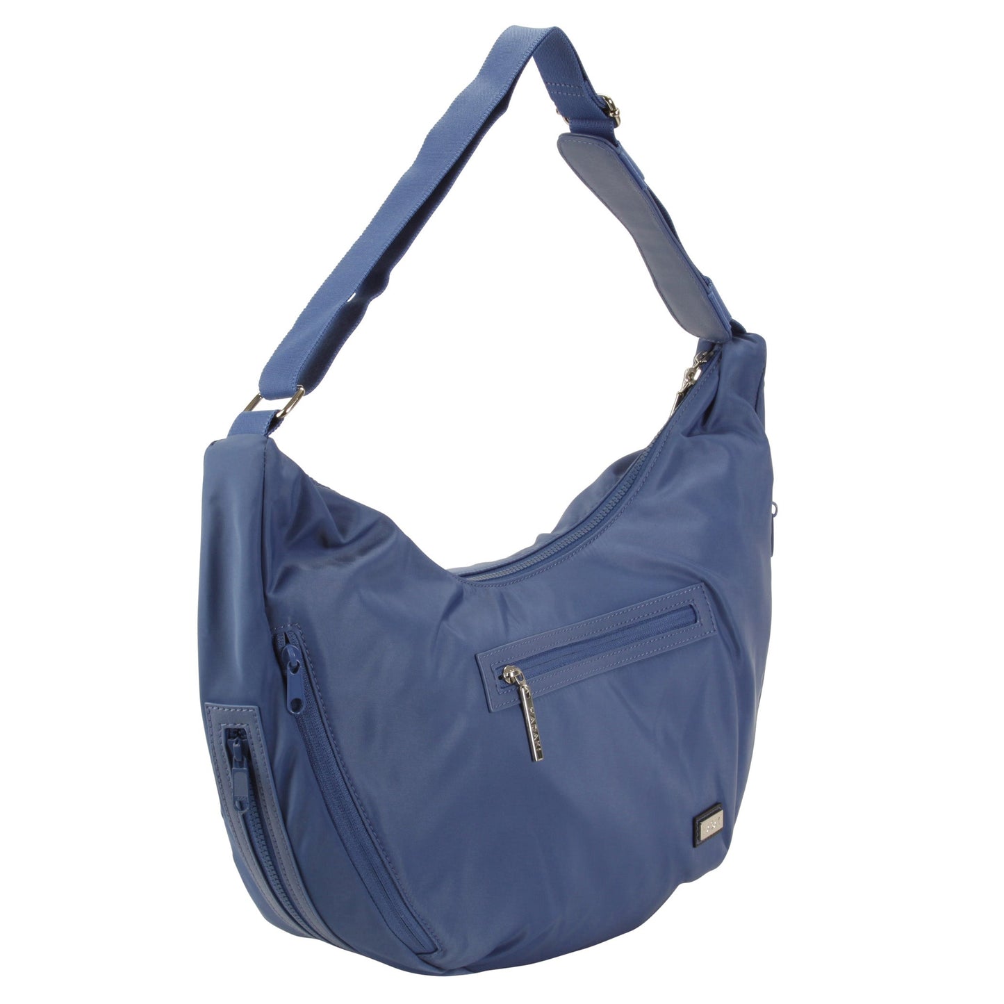 Hadaki Vegan Expandable Nylon City Hobo Bag