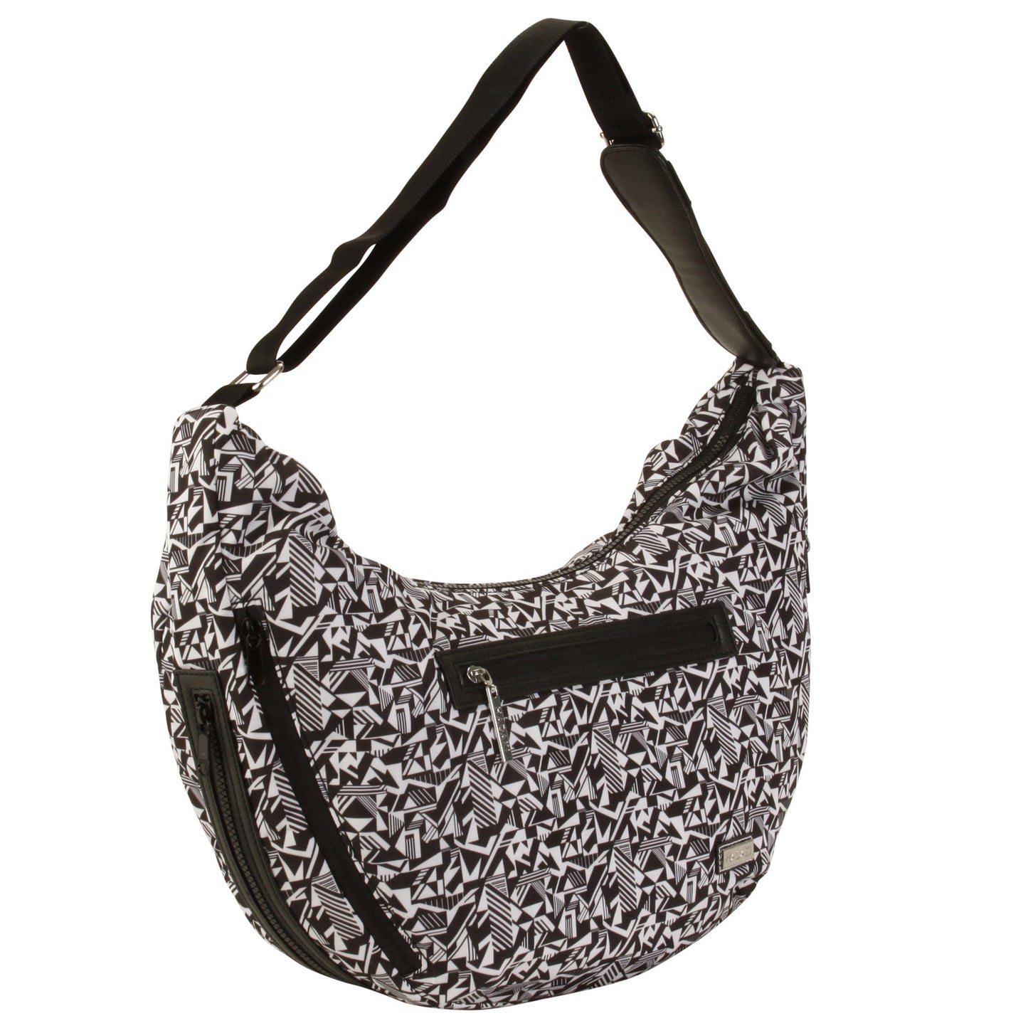 Hadaki Vegan Expandable Nylon City Hobo Bag