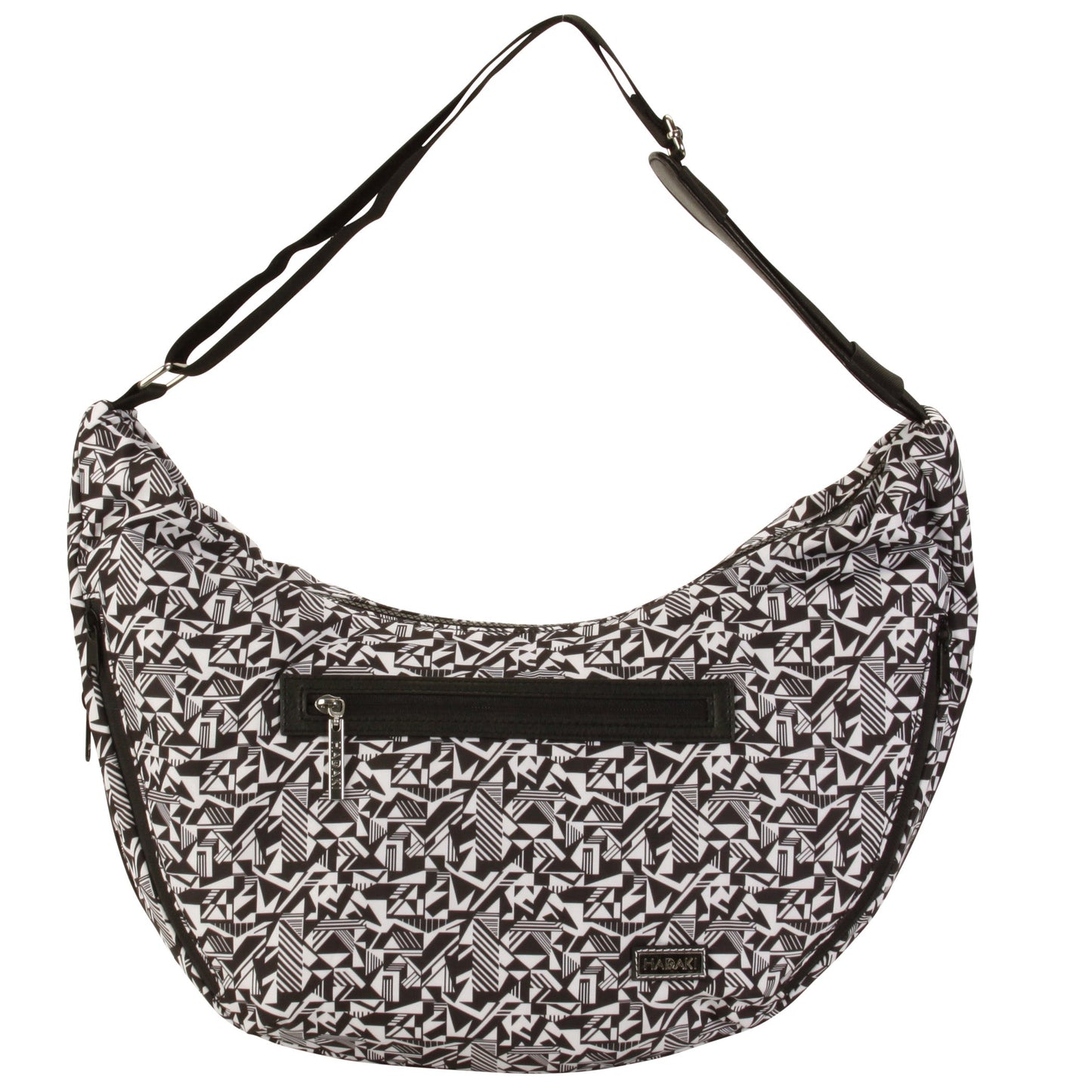 Hadaki Vegan Expandable Nylon City Hobo Bag
