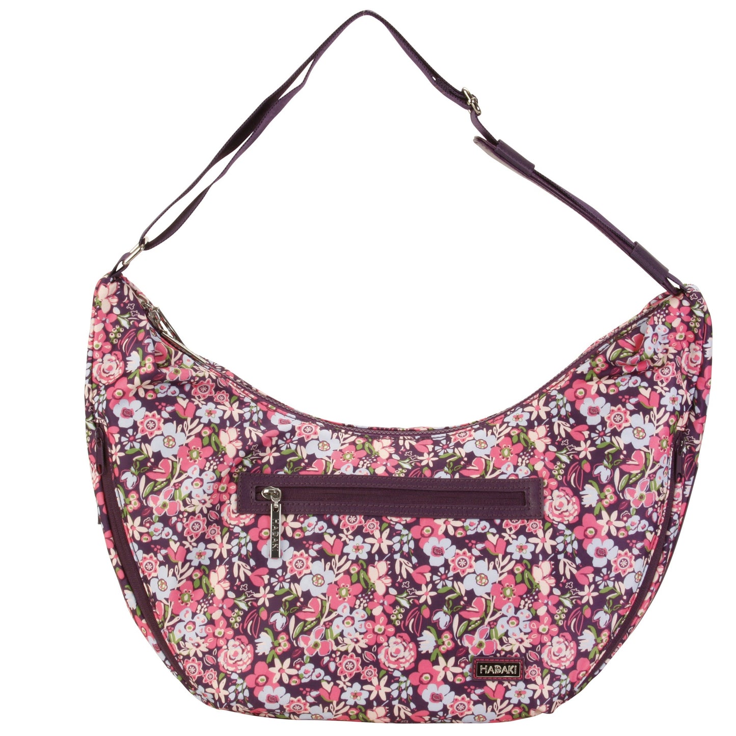 Hadaki Vegan Expandable Nylon City Hobo Bag