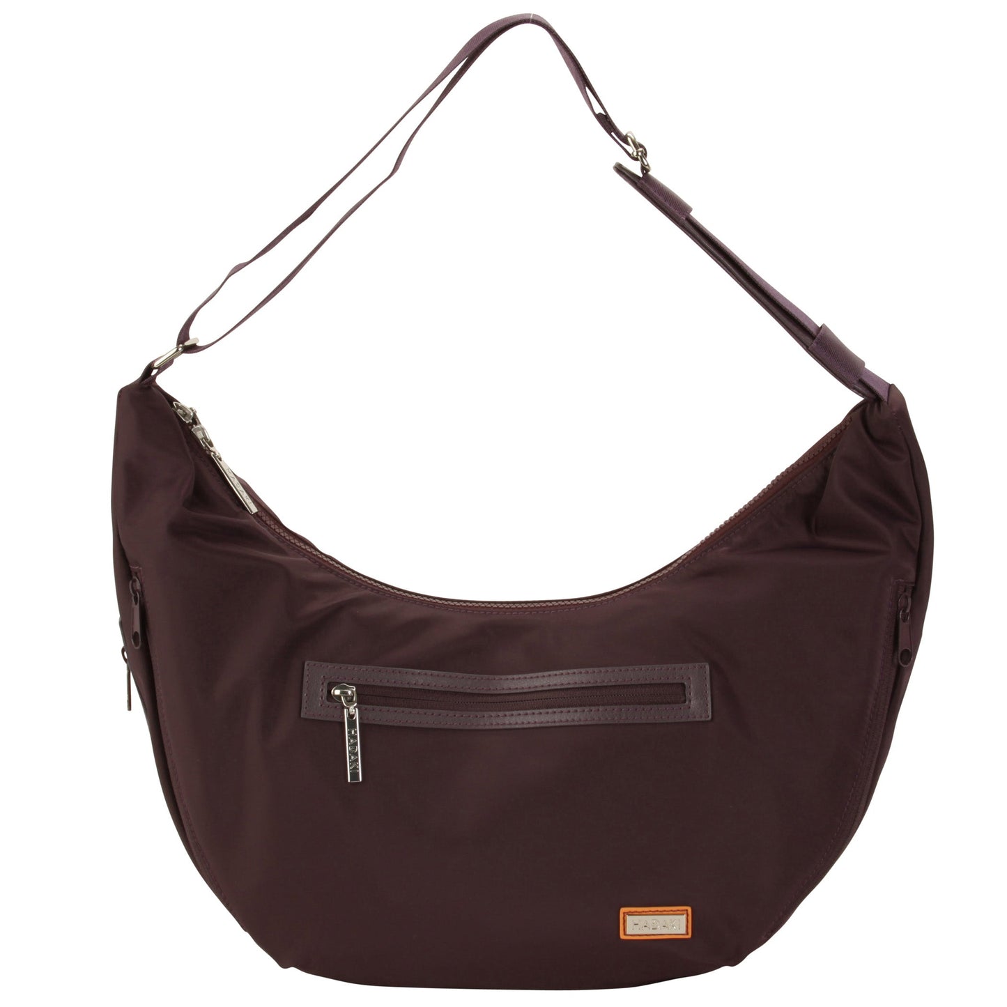 Hadaki Vegan Expandable Nylon City Hobo Bag