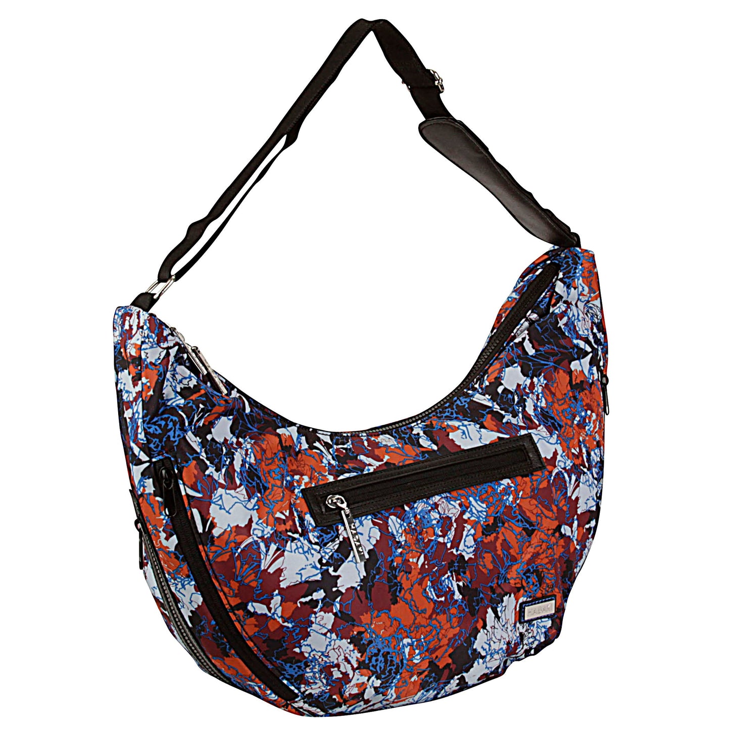 Hadaki Vegan Expandable Nylon City Hobo Bag
