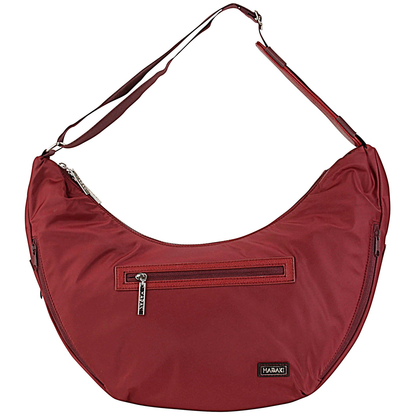 Hadaki Vegan Expandable Nylon City Hobo Bag