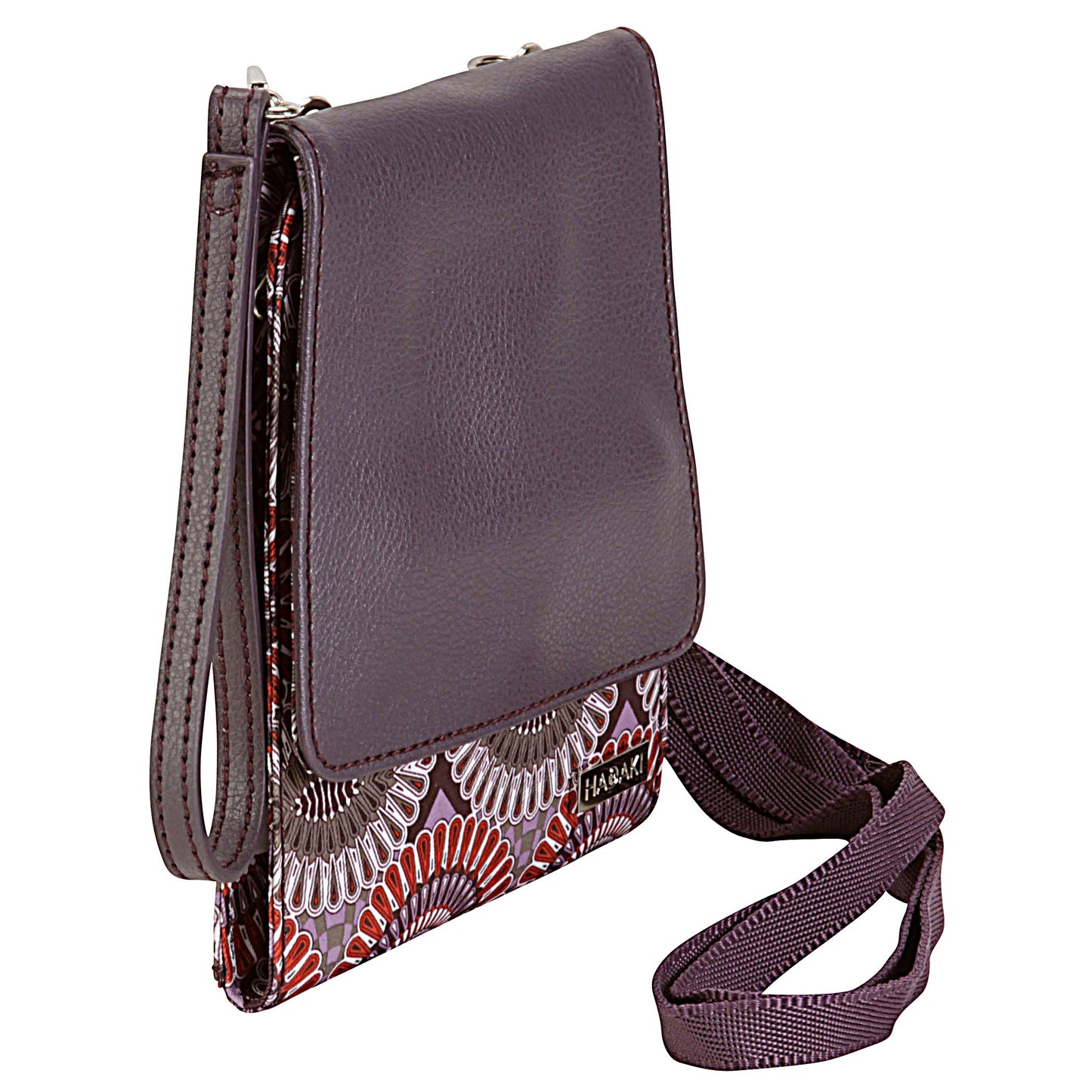 Hadaki Eco-Friendly Vegan Travel All Purpose Crossbody Wallet
