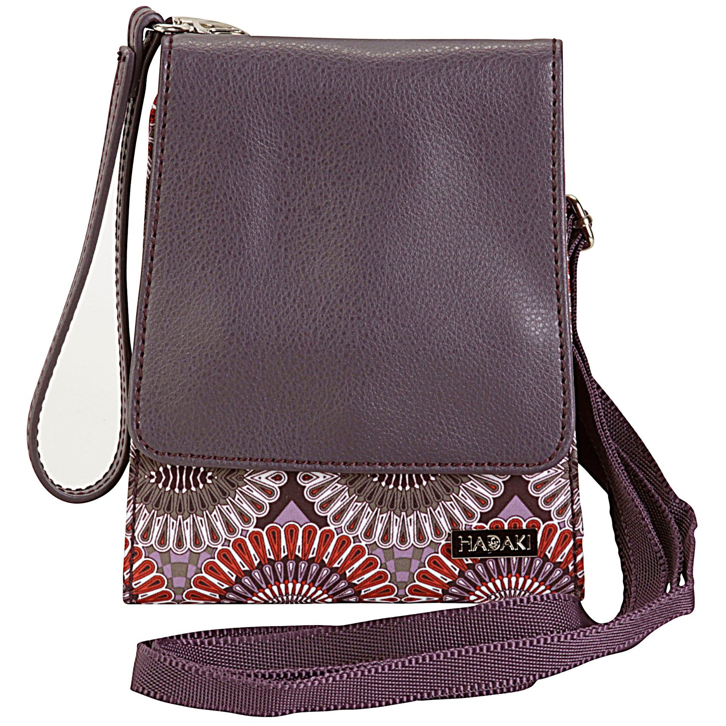 Hadaki Eco-Friendly Vegan Travel All Purpose Crossbody Wallet