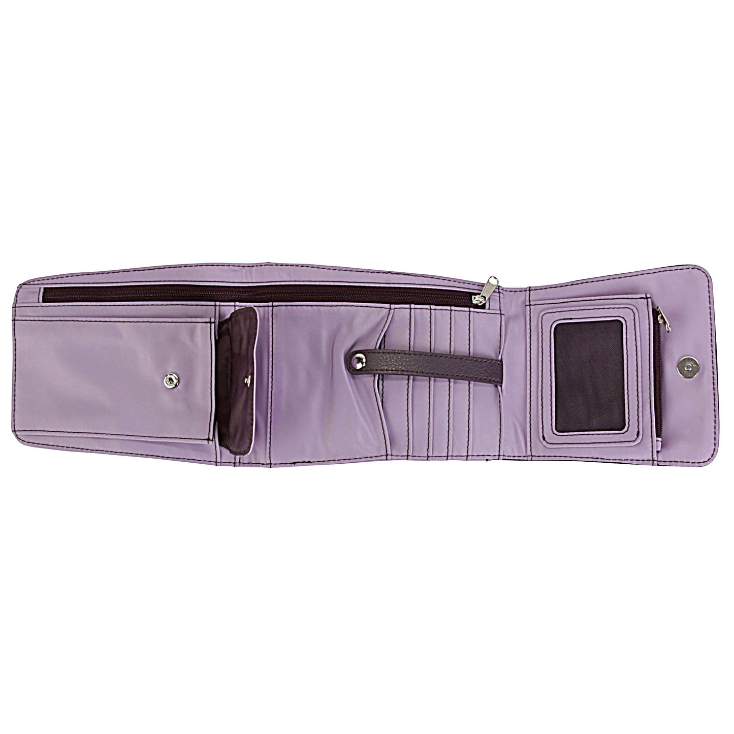 Hadaki Eco-Friendly Vegan Travel All Purpose Crossbody Wallet