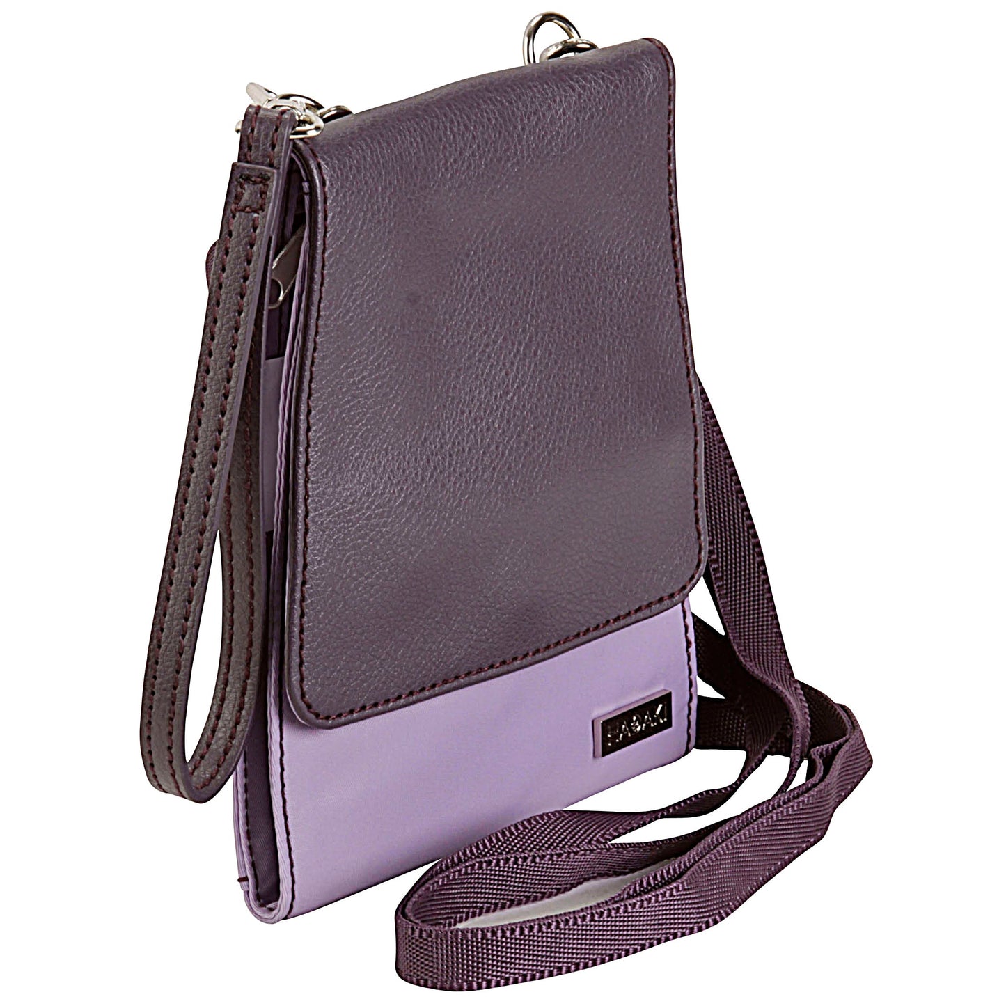 Hadaki Eco-Friendly Vegan Travel All Purpose Crossbody Wallet
