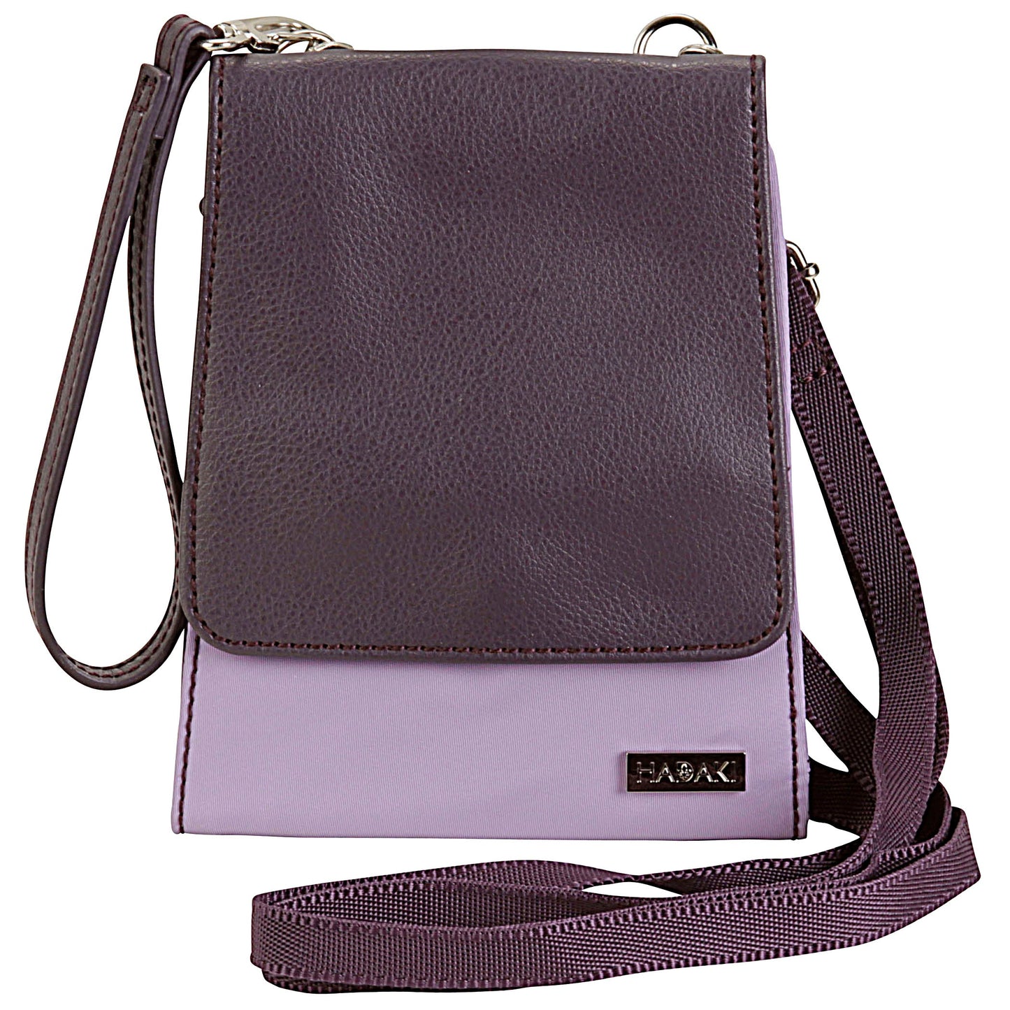 Hadaki Eco-Friendly Vegan Travel All Purpose Crossbody Wallet