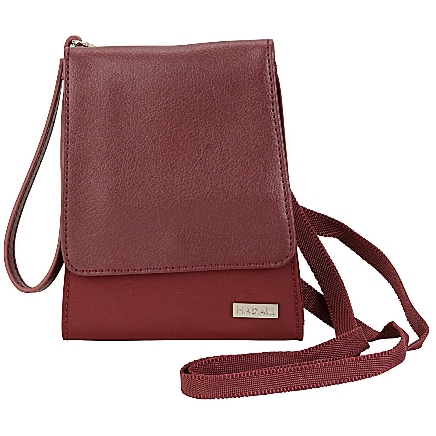 Hadaki Eco-Friendly Vegan Travel All Purpose Crossbody Wallet