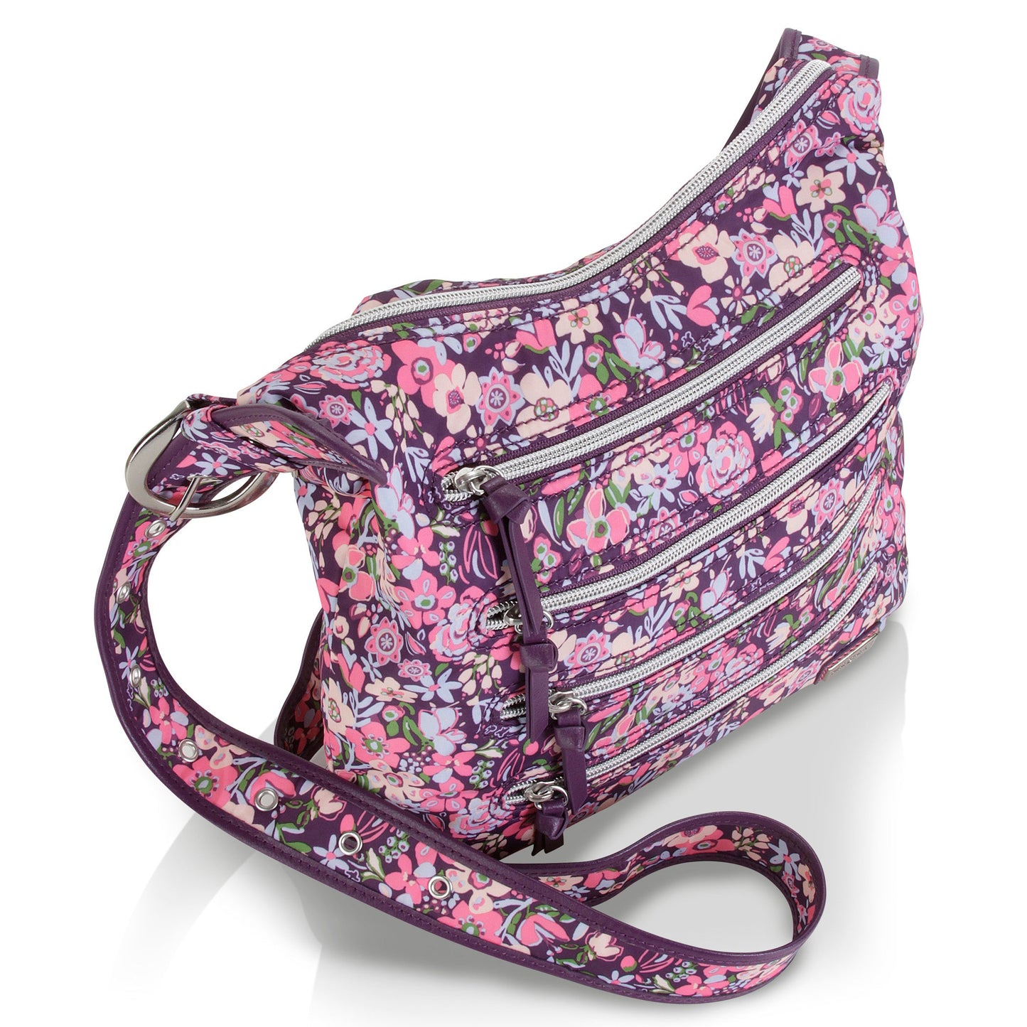 Hadaki Vegan Nylon Millipede Tote Crossbody Bag