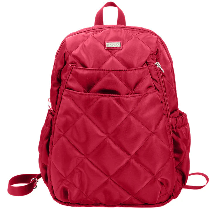 Hadaki Vegan Quilted Pickleball Tennis Backpack