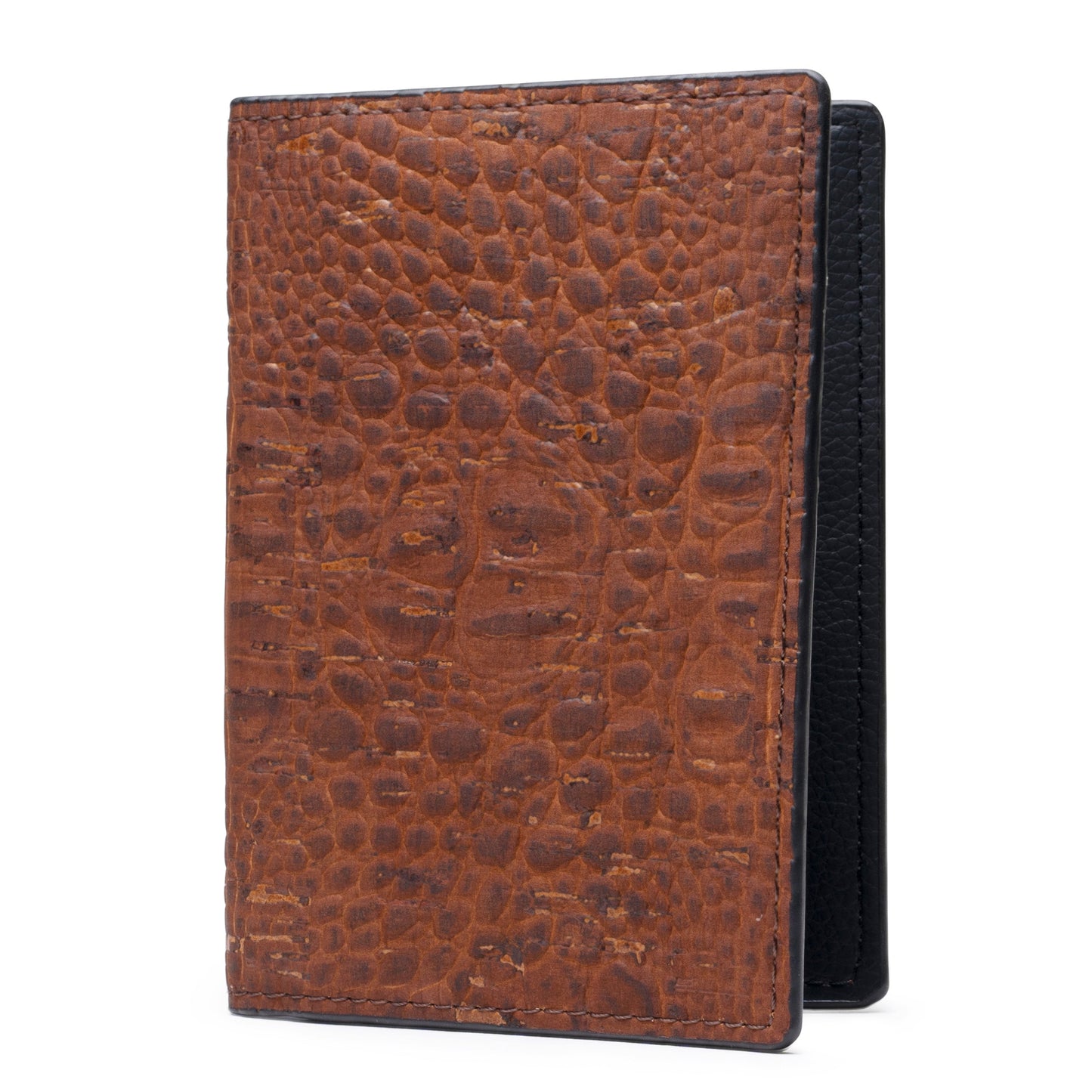 White Rhino Unisex Cork Vegan Eco friendly Passport Wallet