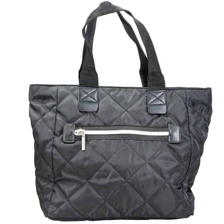 Hadaki Vegan Quilted Uptown Everyday/Shopping Tote