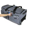 Mavii 28" Collapsible Costume Rack Rolling Duffel Bag