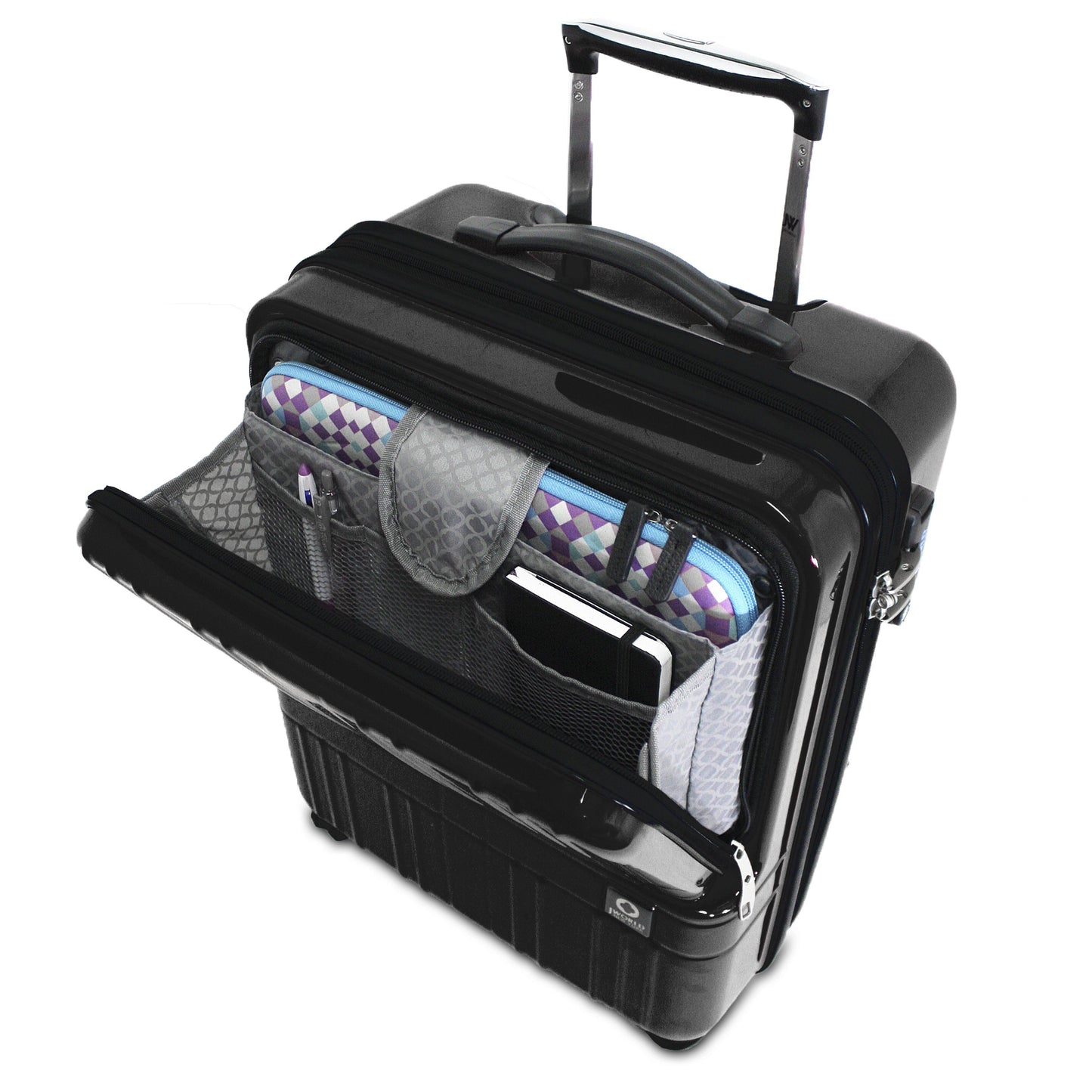 J World New York 18" CUE Lightweight Hardside Carry-On