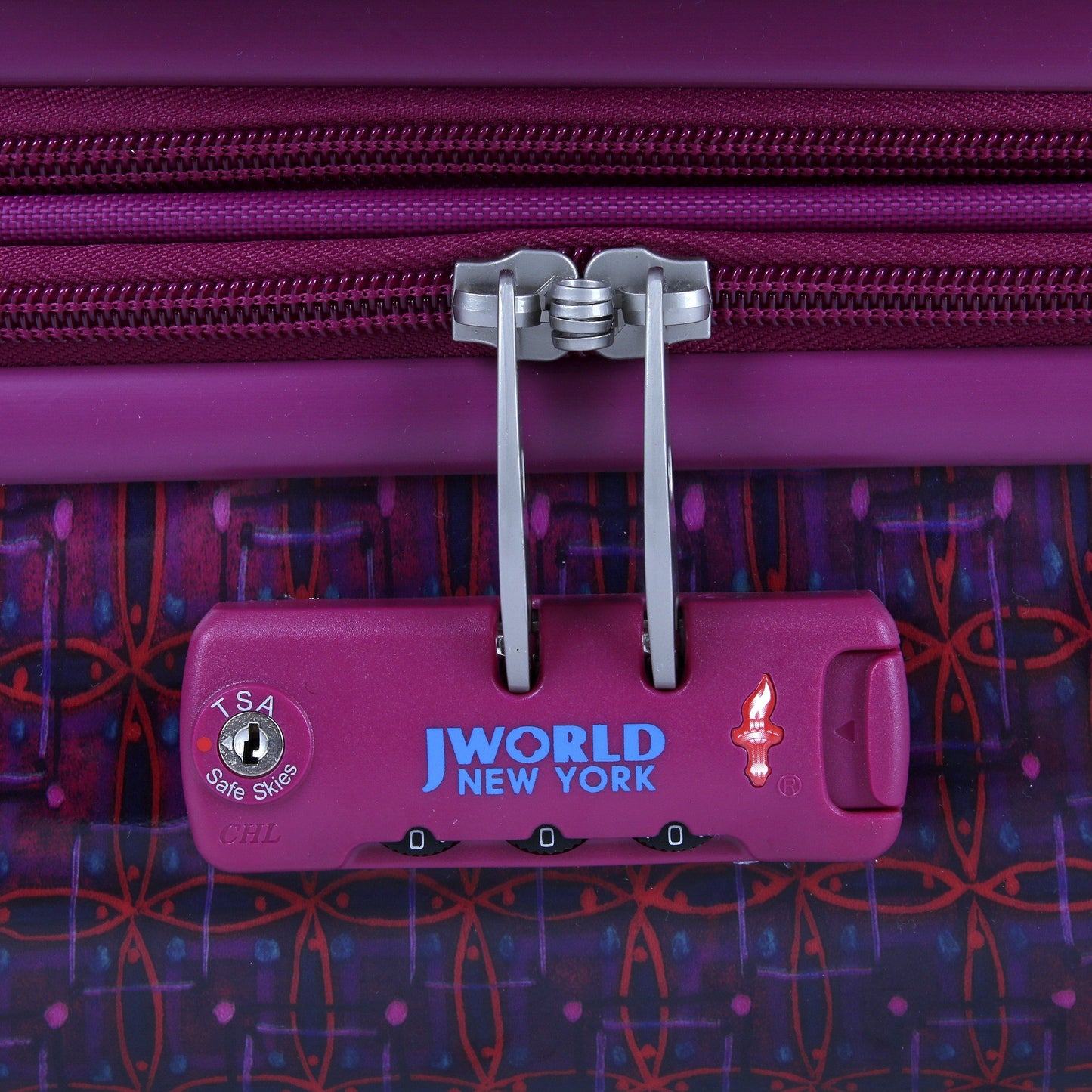 J World New York TAQOO-ART Expandable lightweight Carry On
